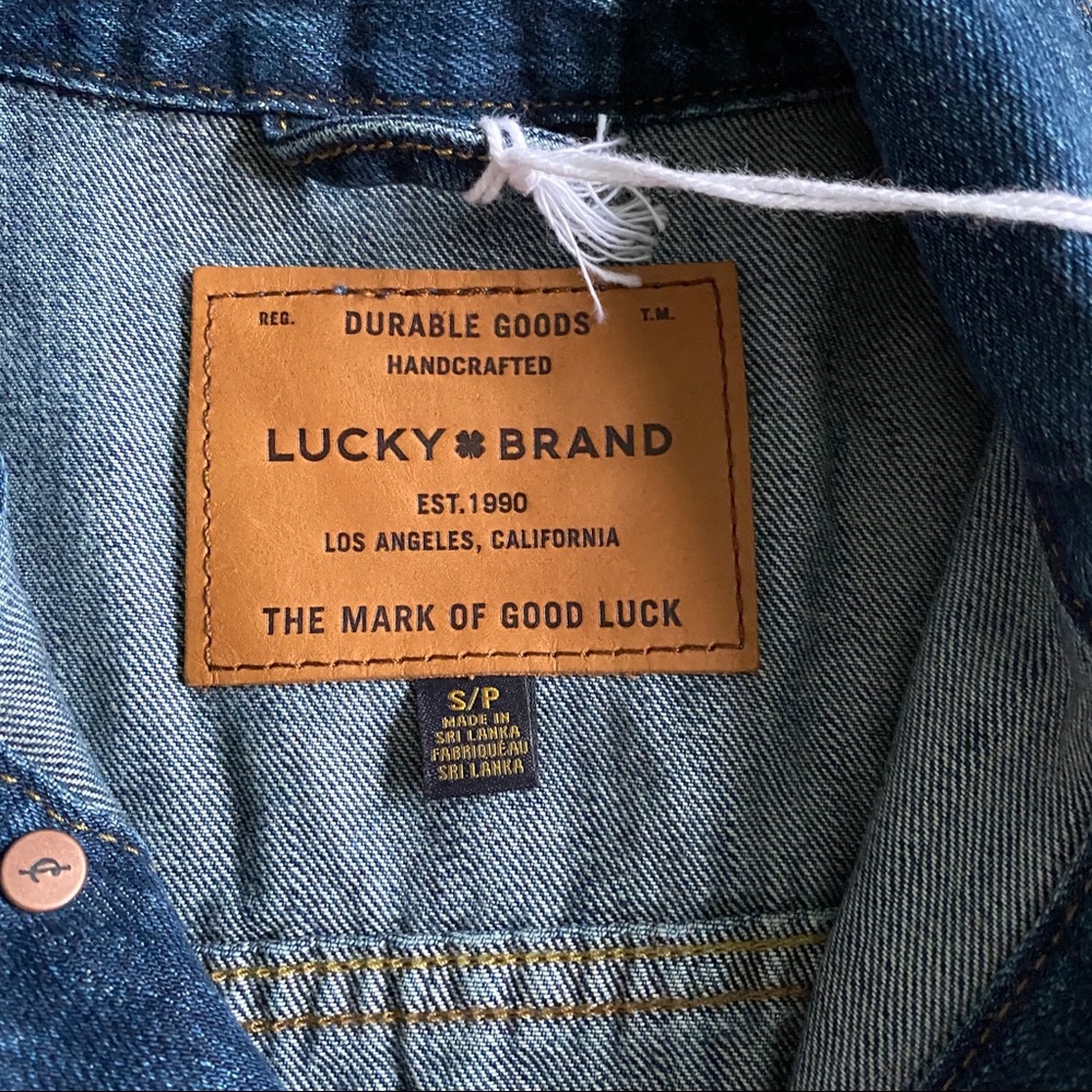 NWT Limited Edition Lucky Jeans Tencil Jacket - Picture 13 of 16